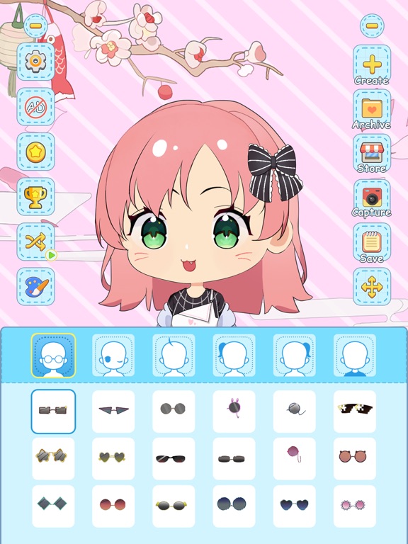 Screenshot #6 pour Aymi Anime Avatar Maker