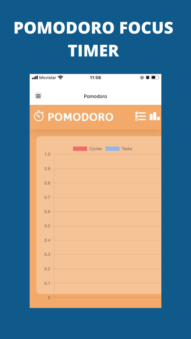 Pomodoro Focus Timer App screenshot 3