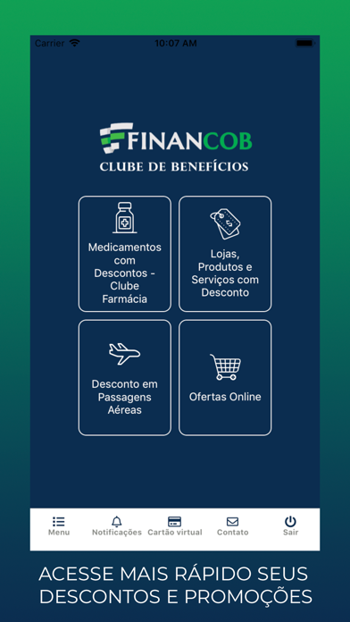Clube de Benefícios Financob Screenshot