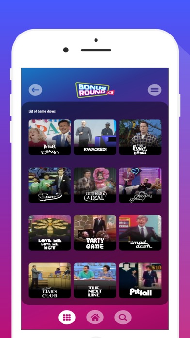 Bonus Round App Screenshot