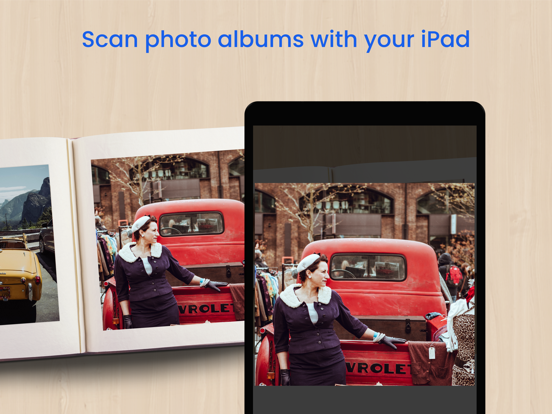 Fotoalbum Scanner - Unfade iPad app afbeelding 1