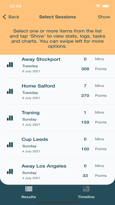 Football StatKeeper Screenshot