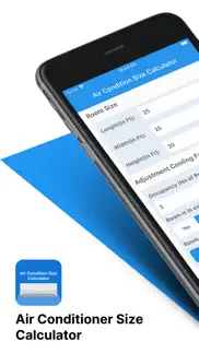 air condition size calculator iphone screenshot 1