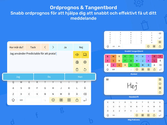 Predictable Svensk iPad app afbeelding 1