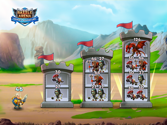Battle Arena: Crush 'Em & Raid iPad app afbeelding 1