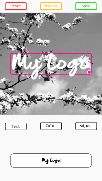 MyLogo: Photo Signature Maker Screenshot