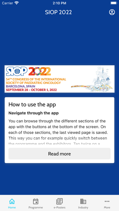 SIOP 2022 Congress Screenshot