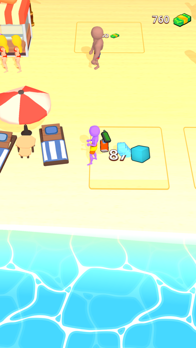 Beach Land Idle Screenshot