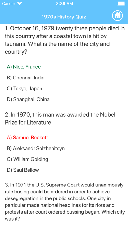 #5. Modern History Trivia (iOS) 由: Nurten PIRLI