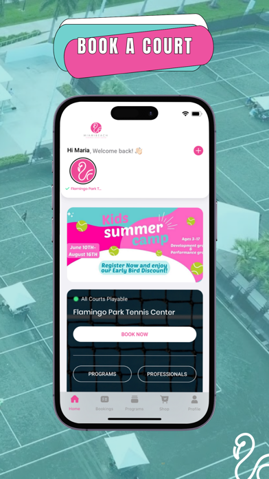 Flamingo Tennis Center Screenshot 2 - AppWisp.com Flamingo Tennis Center Screenshot 2 - AppWisp.com