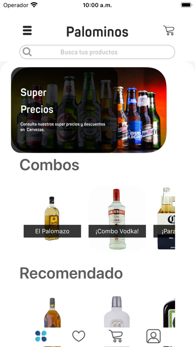 Palominos App Screenshot