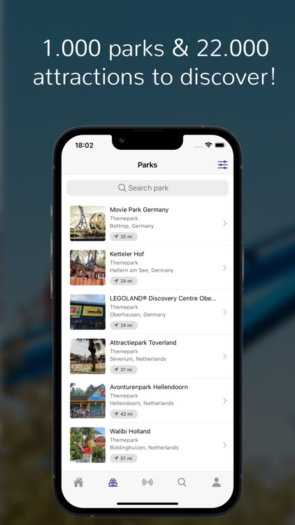 coaster.cloud - Theme park app