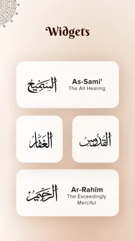Game screenshot 99 Names of Allah and Audio hack