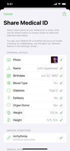 Medical ID Records screenshot #10 for iPhone