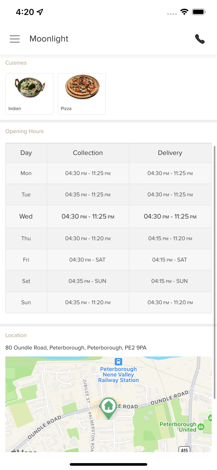 Moonlight Peterborough