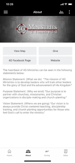 Game screenshot 4G Ministries apk