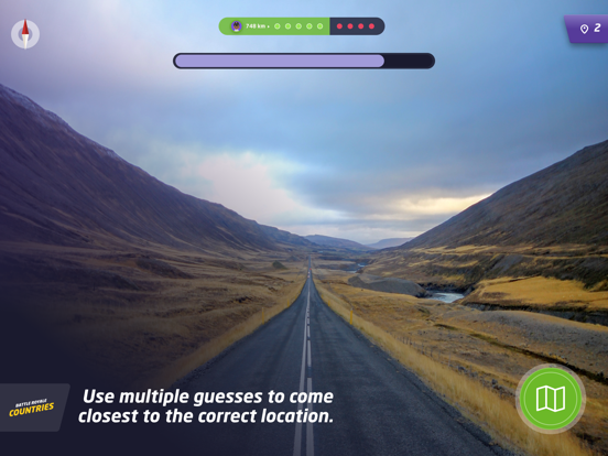 GeoGuessr iPad app afbeelding 10
