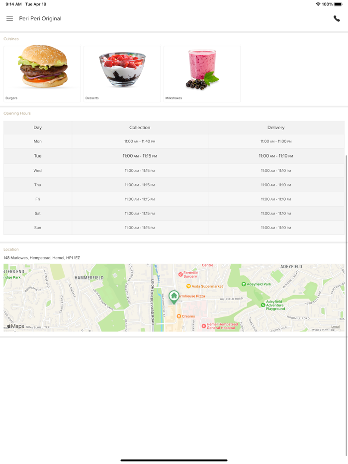 Peri Peri Original Hemel