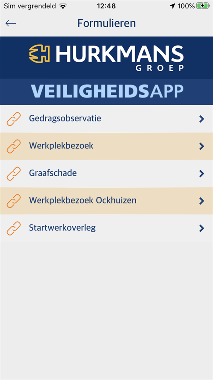 Veiligheidsapp Hurkmans