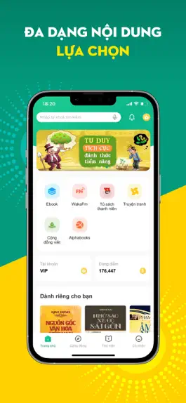 Download Waka 4.0 – Ebook & Audiobook Game screenshot Waka 4.0 – Ebook & Audiobook hack