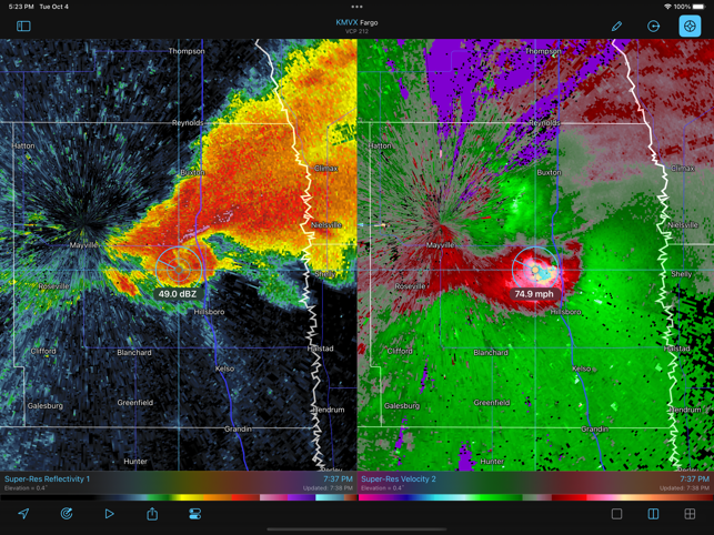 ‎RadarScope Screenshot