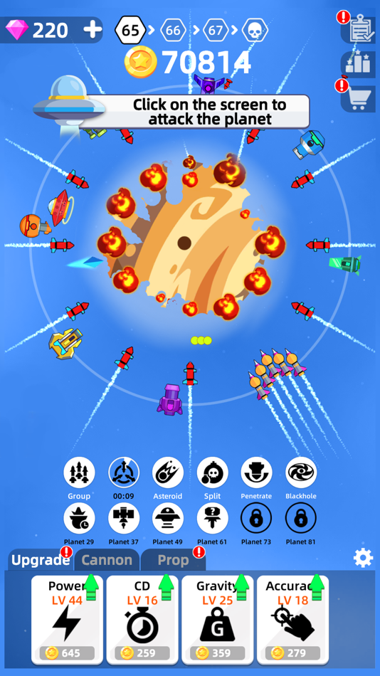 Planet Smash : Idle Wars - 2.8 - (iOS)