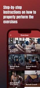Barbell Exercises screenshot #5 for iPhone