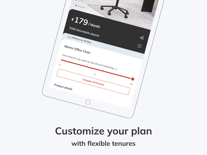 RentoMojo Products On Rent