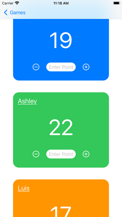 Screenshot #3 pour Skorr Scoreboard