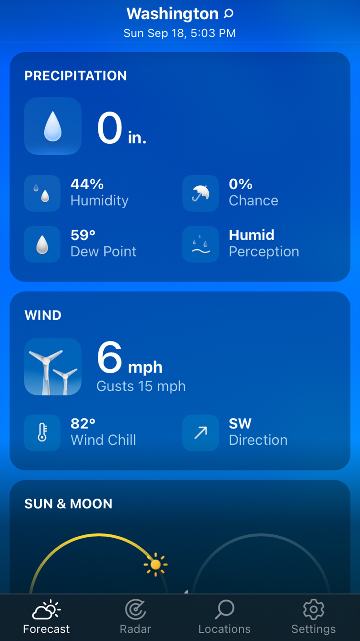 Weather Live° - Local Forecast screenshot 5