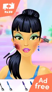 makeup kids games for girls iphone screenshot 1