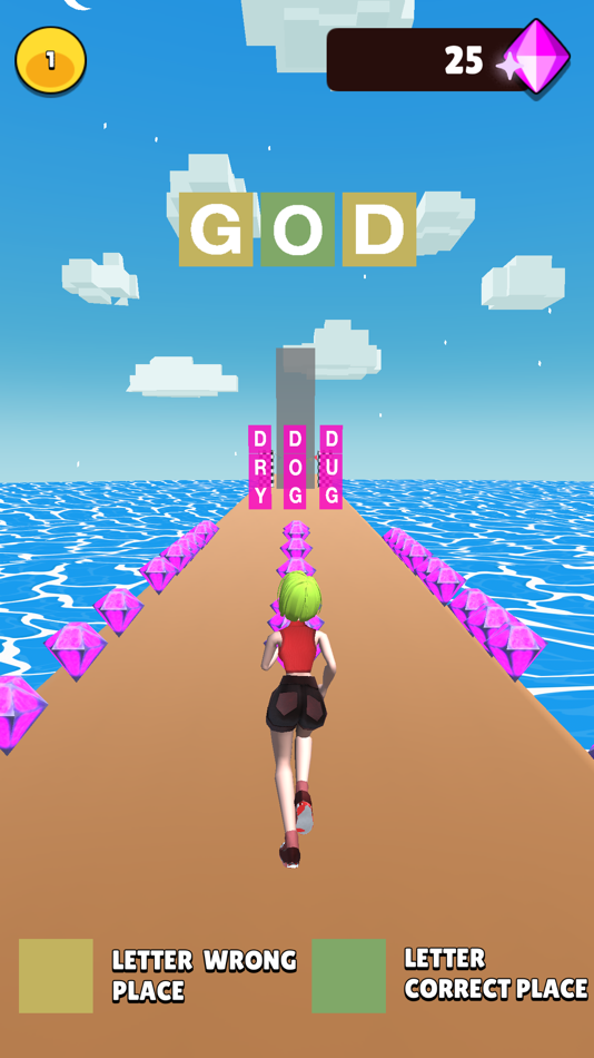 #3. Word Le Run (iOS) 由: Erdi Kanik