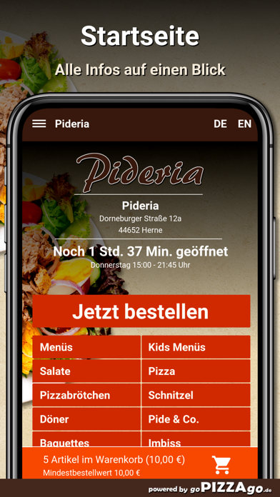 Pideria-Herne Screenshot
