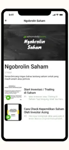 Saham Daily screenshot #3 for iPhone