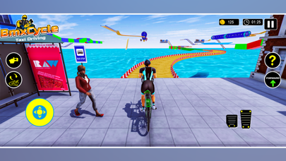 BMX Taxi Driving 3D Simulator Screenshot