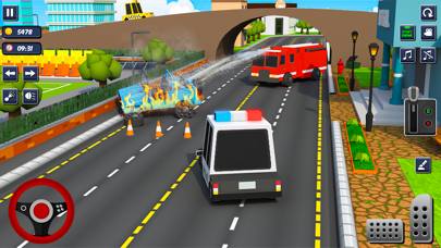 Vehicle Driving Master 3D Game Screenshot