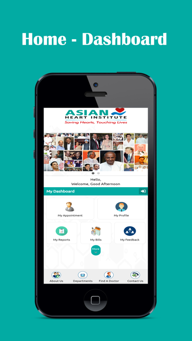 Asian Heart Institute Screenshot
