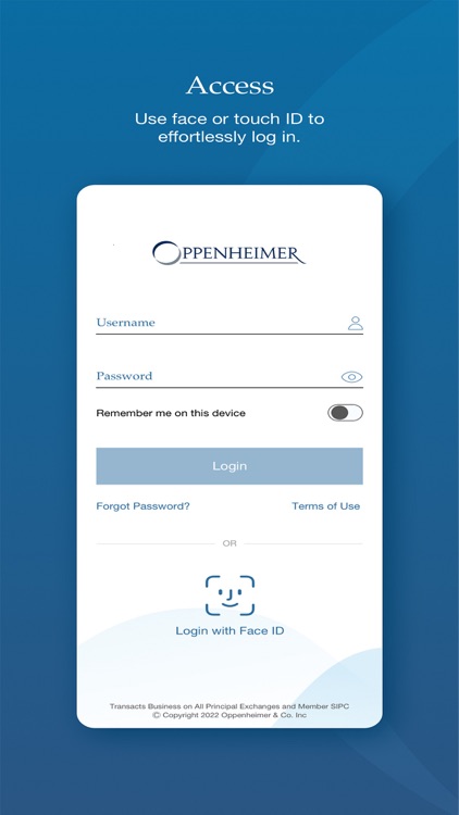 Opco Client Access mobile app