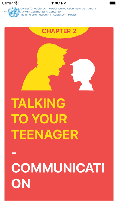 Adolescent Parenting Screenshot
