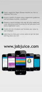 Jobjuice-Salary Negotiation screenshot #5 for iPhone