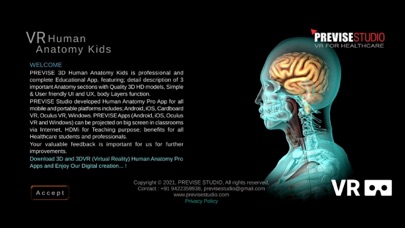 VR Human Anatomy Kids Screenshot
