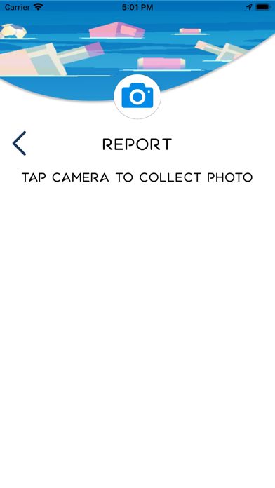 Marine Litter Reporter Screenshot