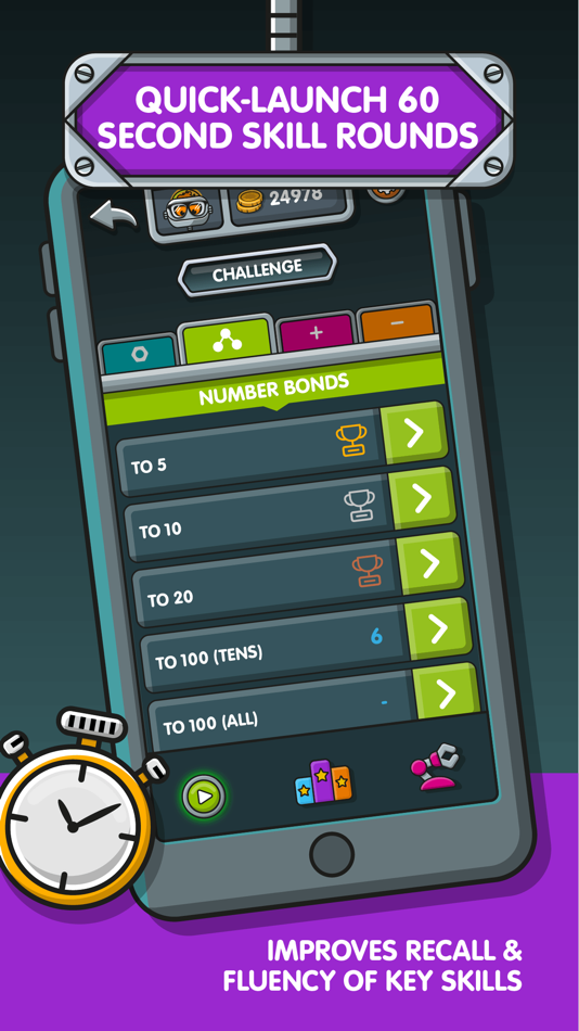 #5. NumBots (iOS) By: Maths Circle Ltd