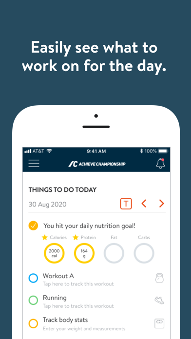 Achieve Championship Screenshot