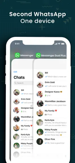 Game screenshot Messenger for Web App Plus apk