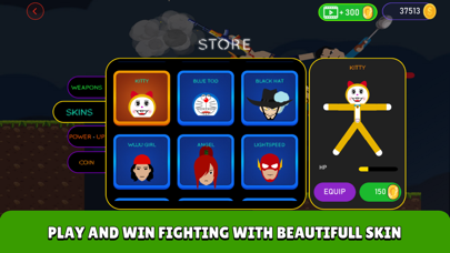 Stick Fighting Duel 2 Player Screenshot