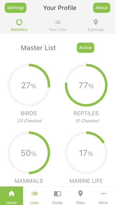Galapagos Wildlife Guide Screenshot