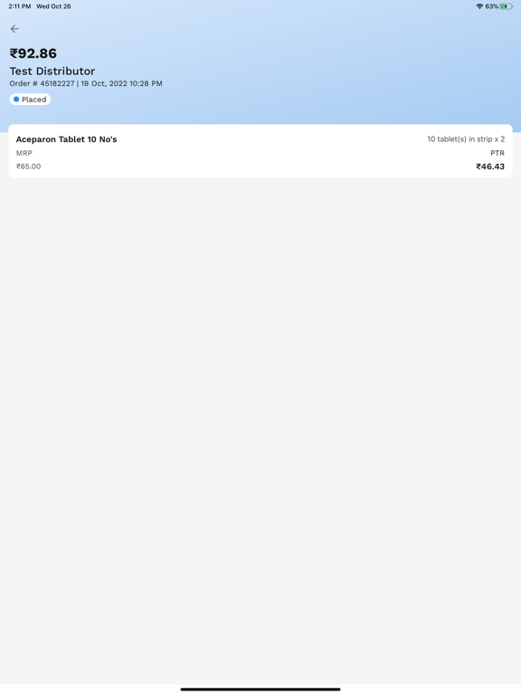 Retailio Retailer - B2B Pharma iPad screenshot 5 - Medical app