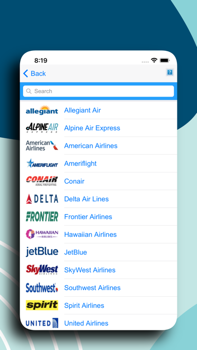 USA Tracker: View all flights Screenshot