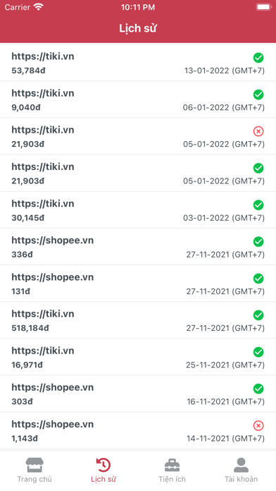 BackPay - Mua sắm thông minh Screenshot